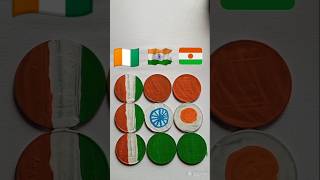 🇨🇮🇮🇳🇳🇪Janaganamana 🧡🤍💚republicday flag drawing art viral [upl. by Blanche]