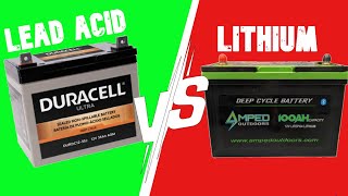 Lead Acid Vs Lithium Batteries Which One Is Better For Fishing [upl. by Gent]