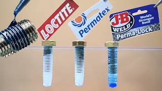 Best Thread Locker isnt Loctite vs Permatex JB Weld amp Amazon [upl. by Melburn]