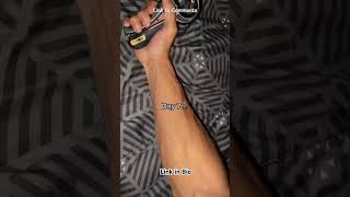 Using Hand Gripper For 30 Days Insane Results shorts handgrip [upl. by Assirac703]