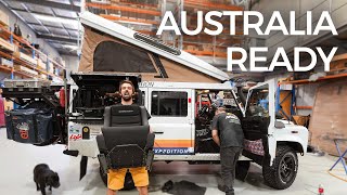 Our Defender is in AUSTRALIA Time for UPGRADES Albo 30  EP 105 [upl. by Drahnreb]