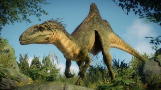 Concavenator Sounds Jurassic World Evolution 2  Cretaceous Predator Pack [upl. by Figueroa]