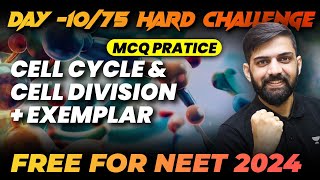 Cell Cycle and Cell Division  Top 100 MCQs  Day 1075  75 Hard Challenge  NEET 2024 [upl. by Cis127]