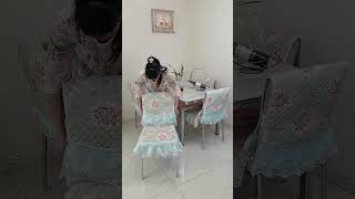 Part 29 chair package chair mat tablecloth dining table and chair cover new style chair cover [upl. by Assena916]