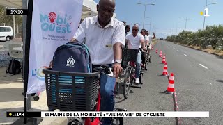 Des chauffeurs de bus deviennent cyclistes pour quelques heures [upl. by Hadleigh]