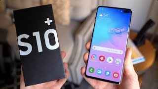 Samsung Galaxy S10 Unboxing [upl. by Yadsendew467]