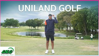 หลุม 19 EP42  Uniland Golf amp Country Club  สนามกอล์ฟ ยูนิแลนด์ แอนด์ คันทรี คลับ [upl. by Onitnevuj]