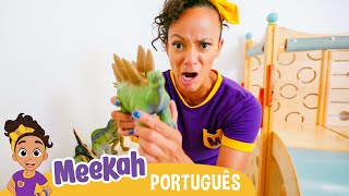 Meekah Aprende A Linguagem de Sinais no PlayLab  💜Olá Meekah💜 Amigos do Blippi Brasil [upl. by Margreta829]