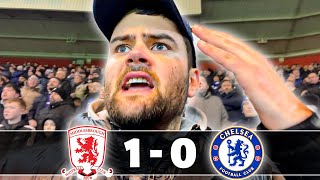 Pochettino DISASTERCLASS  Middlesbrough 1  0 Chelsea  Match Day Vlog Alex [upl. by Colner239]