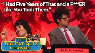 Richard Ayoade DOESNT Hold Back Over Workplace Bullying  Big Fat Quiz [upl. by Holub]