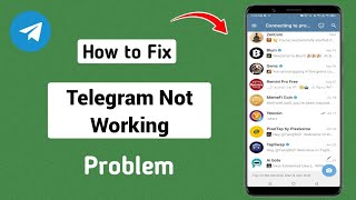 How to Fix Telegram Not Working  Telegram Not Working [upl. by Sirotek]