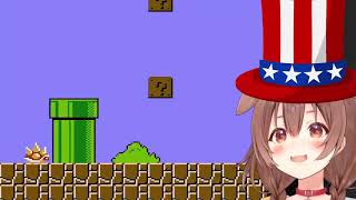 Hololive Korones Super Mario Bros English only run is a gift to mankind [upl. by Weksler283]