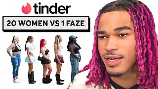 20 WOMEN VS 1 FAZE MEMBER [upl. by Warder]