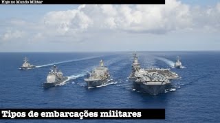 Tipos de embarcações militares [upl. by Elsinore2]