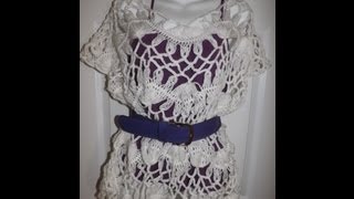 Hairpin Lace Summer Blouse Part 3 [upl. by Janiuszck]