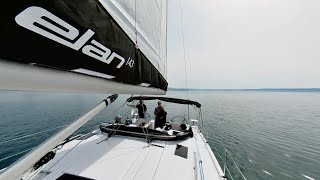 Test Sailing Elan Impression 43 [upl. by Atiuqnahs]