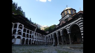 Flug über das RilaKloster in Bulgarien [upl. by Tedric]