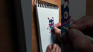 Bunsen Is a Beast  Drawing shorts vankarts [upl. by Indira]