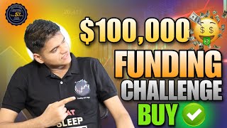 100k Funding Challenge 5ers fundedtrader fundingchallenge [upl. by Acsecnarf]