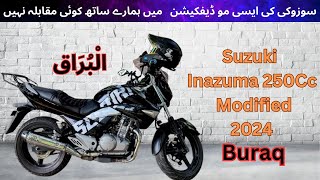 Suzuki Inazuma 250 Modified by Shiraz Biker [upl. by Assirak]