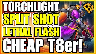 VERY CHEAP Torchlight Infinite Split Shot Endgame Build Guide 7 Billion Damage [upl. by Zrike]