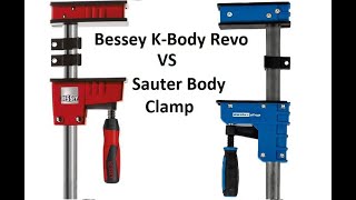 Gifted Sauter Body Clamp VS Bessey KBody Revo Parallel Clamp Comparison [upl. by Shelton536]