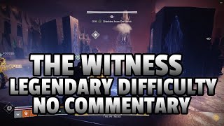 Destiny 2 Final Shape  THE WITNESS BOSS FIGHT  ENDING CUTSCENE No Commentary [upl. by Etz]