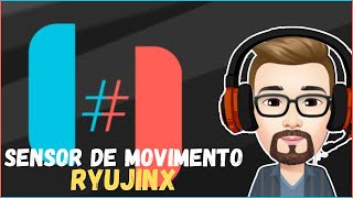 Configurando controle de movimentos Ryujinx [upl. by Rdnaskela]