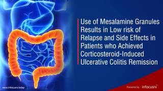 Mesalamine Granules lowers the risk of Relapse in CorticosteroidInduced Ulcerative Colitis [upl. by Nirual]