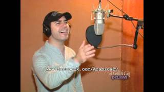 Wael Jassar in the Studio Arabica News Promo 24May2014 [upl. by Eninnej]