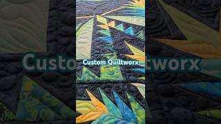 Quiltworx Custom Quilted Paper Pieced Quilt Top longarmquilting customquilting quilting [upl. by Neff]