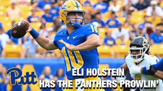 Pitt QB Eli Holstein Has The Panthers On The Prowl [upl. by Chaiken]