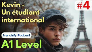 Un étudiant international Story for A1 Beginner French Listening [upl. by Judie153]