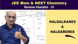 Alkyle Halides  Haloalkanes amp Haloarenes  Revision Checklist 16 for JEE amp NEET Chemistry [upl. by Ahsercal]