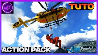 TUTO Comment réaliser une mission avec le H145 sur Microsoft Flight Simulator FR Action Pack [upl. by Berte215]