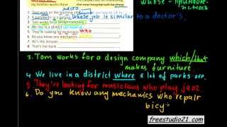 Solutions Intermediate  Unit 3  Defining Relative Clauses  примеры использования [upl. by Euqinahc]