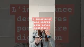 Limportance des fibres pour notre digestion pertedepoids prisedemasse sports motivation [upl. by Vivie]