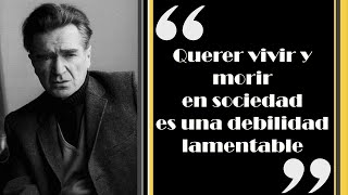 ¡Qué lejos estoy de todo  Emil Cioran  En la cimas de la desesperación [upl. by Idolah31]