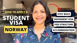 Student Visa Application MalayalamHow to apply student visa for Norway [upl. by Rhoda]