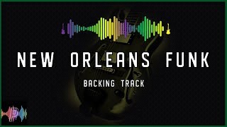 New Orleans Funk Guitar Backing Track Jam in D Dorian [upl. by Nirret76]