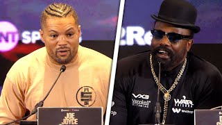 PS  JOE JOYCE VS DERECK CHISORA FULL PRESS CONFERENCE  Frank Warren amp TNT Sports [upl. by Alded593]