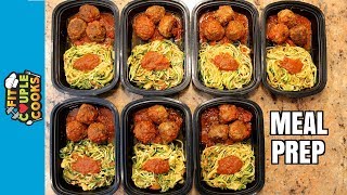 How to Meal Prep  Ep 54  SPAGHETTI AND MEATBALLS [upl. by Rufus]