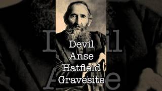 Hatfield and McCoy Feud  Grave of Devil Anse Hatfield [upl. by Aidroc]