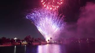 4th of July 2023 Fireworks  Almaden Lake Park  San Jose California [upl. by Neibart665]