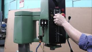 DOALL GEARED HEAD RADIAL DRILL  DJR28 [upl. by Addie219]