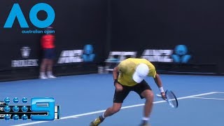 Australian Open Highlights Djere v Donskoy  Round 1Day 2  Wide World Of Sports [upl. by Damalus]