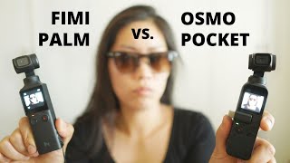 FIMI PALM vs OSMO POCKET  Complete Camera Quality Test  DOWNLOAD the Original File [upl. by Charbonnier]