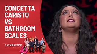 Concetta Caristo Vs The Bathroom Scales  Taskmaster Australia  Channel 10 [upl. by Feldman]