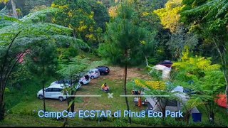 Wisata Curug dan CampVerpan Pinus ECOPARK  Puncak Bogor [upl. by Aizatsana]