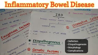 Inflammatory Bowel Disease  IBD  GIT Pathology [upl. by Johnson84]